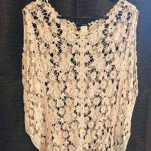 Maurices Lace Poncho